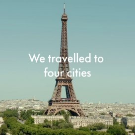 instagram post Paris, Milan, London, Ist